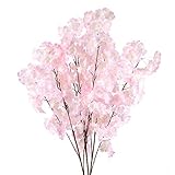 ★ Forma natural: Puras y elegantes, puede hacer muchos ramos encantadores con estas orquídeas artificiales para la decoración de arreglos florales de bricolaje, deal para su decoración personal.