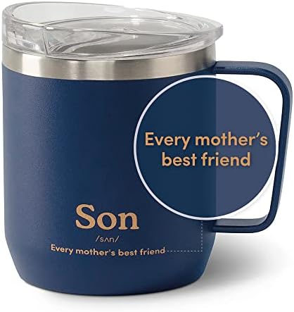 VAHDAM, Christmas Mug (10.1oz) Christmas Gifts for Women & Men - 18/8 Stainless Steel, Vacuum Insulated Travel Tumbler Cup, Durable Christmas Coffee Mugs | Tea & Coffee Mug, Carry Hot & Cold Beverage