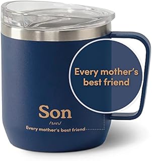 VAHDAM, Christmas Mug (10.1oz) Christmas Gifts for Women & Men - 18/8 Stainless Steel, Vacuum Insulated Travel Tumbler Cup, Durable Christmas Coffee Mugs | Tea & Coffee Mug, Carry Hot & Cold Beverage