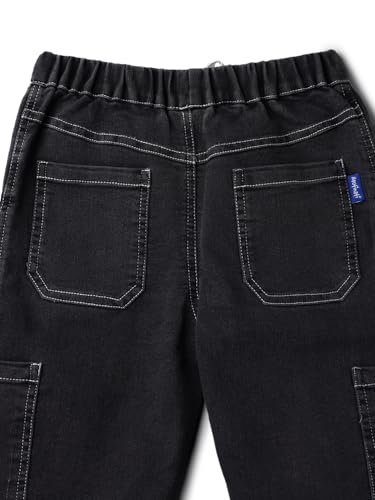 Image of Nautinati Boys Cotton Denim Jeans with Value-Added Detailing | Age 2-10 Years