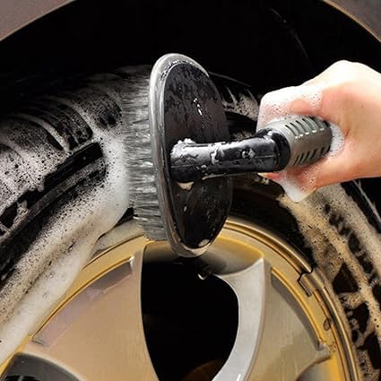 FAGVA T-Type Car Tire Cleaning Brush Scrubber with Antislip Handle Multi-Functional SUV Tyre Wheel Rim Hub Washing Cleaner-image-34