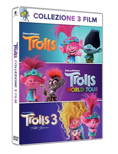 Trolls - Cofanetto 3 Film Dvd