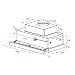 Teka CNL 6815 PLUS Semintegrada (extraíble) Acero inoxidable 730m³/h - Campana (730...