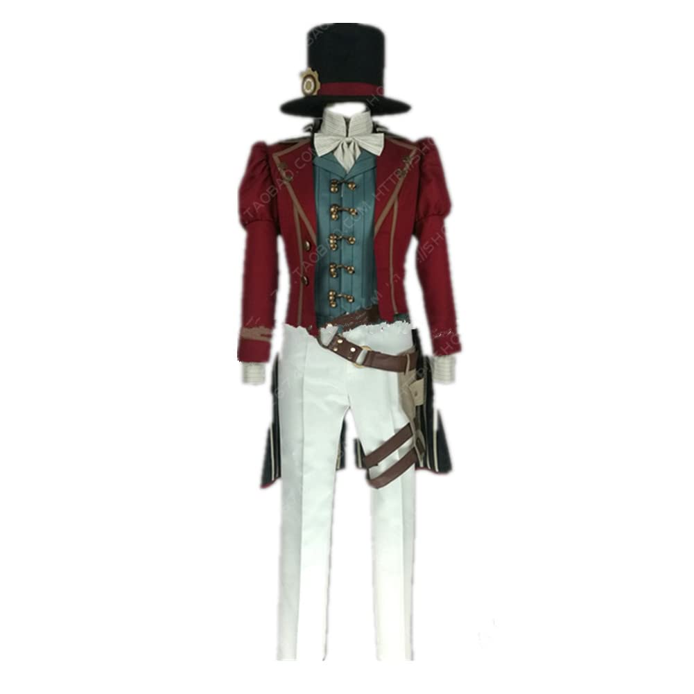 Arsene Lupin Cosplay Costume With Hat Christmas Halloween Carnival party Outfit Suit