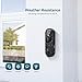 Orbitell Wireless Wi-Fi Video Doorbell Camera with Two Way Audio, AI Motion Detection, Night Vision and Cloud Storage, 2.4G Wi-Fi only