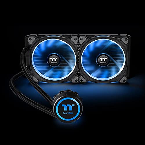 【中古】「非常に良い」Thermaltake Floe Riing RGB 280 TT Premium Edition 一体型水冷CPUクーラー [RGB LED 搭載] FN1115 CL-W167-PL14SW-A Amazon | Thermaltake Floe Riing RGB 280 TT Premium Edition 一体型