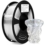 GIANTARM Clear PLA Filament, 1.75mm Transparent PLA 1kg Spool (2.2lbs), 3D Printer Filament with Vacuum Packaging