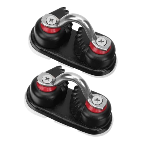 KOMBIUDA Aluminum Alloy Cam Cleat Kayak Sailboat Hardware 86 * 38mm Boat Rope Cleat Anchor Rope Lock Canoe Sail