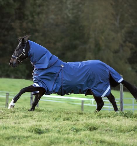 Rambo Optimo Plus manta de caballo con sistema de capas ajustable y tecnología antitirones activa 4