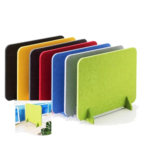 Pannello acustico divisorio da scrivania, per ridurre il rumore, per casa, ufficio e classe, divisorio per scrivania per ridurre la distrazione visiva, 50 x 60 cm