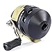 Sougayilang Kid Spincast Fishing Reel,Dial-Adjustable Drag Trouble-Free Push-Button Bait Casting Design Pre-Spooled with Fishing Line