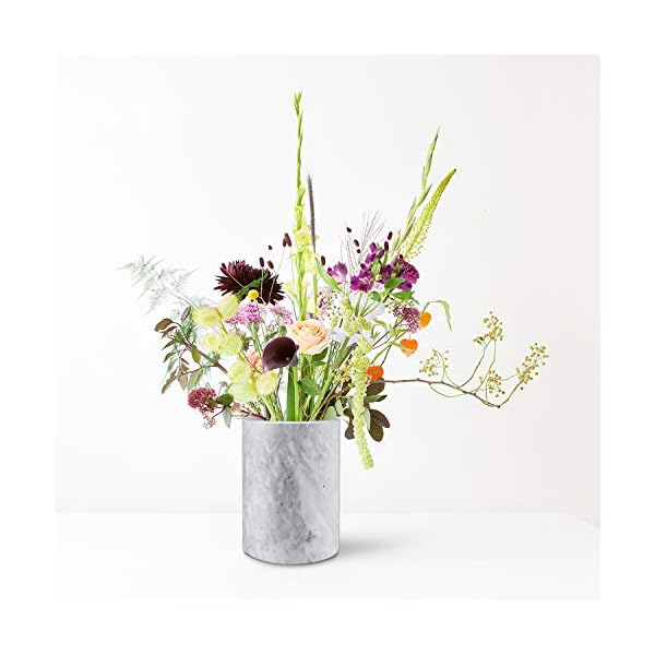 Flexzion Kitchen Tool Crock Utensil Holder and Wine Cooler Chiller, Unique One-Of-A-Kind Pattern Stone Container for Spoon, Spatula, Wine Bottle Holder Creative Home - Image 8