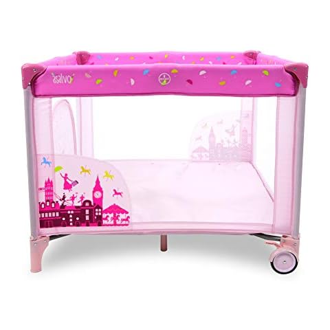 Parque cuadrado LONDON con gatera Cover