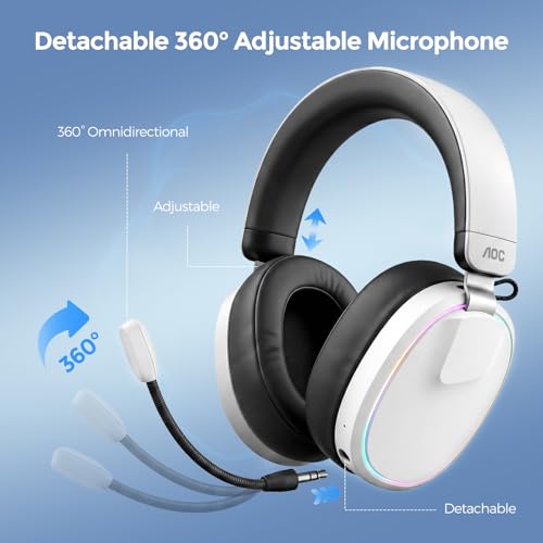 Image of Wireless Gaming Headset with Mic for PS5