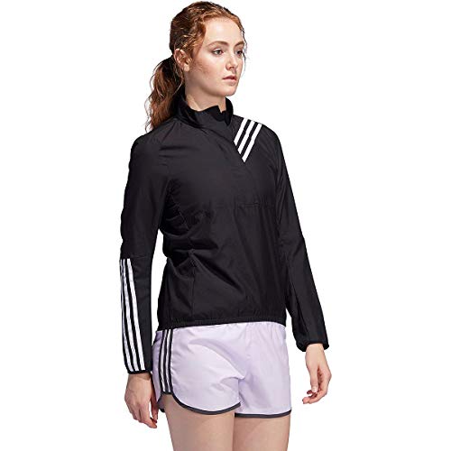 adidas Anoraque feminino Run It 3 listras