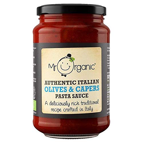 Mr Organic Olives & Capers Authentic Italian Pasta Sauce 350g
