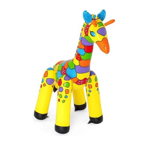 Girafe gonflable Bestway arroseur géant de jardin de 1,98m pour s'amuser tout l'été