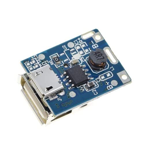 Image of 5V Lithium Battery Charger Step Up Protection Board Boost Power Module Micro USB Li-Po Li-ion 18650 for Power Bank Diy