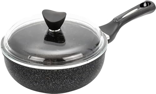 Wok con tapa de aluminio 22 cm miniatura 1