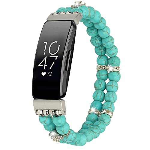 Wongeto Fitbit Inspire 2 & Inspire/Inspire HR�o���h�Ή� �t�@�b�V���� �n���h���C�h �L�k�� �X�g���b�` �p�[�� �u���X���b�g ���f�B�[�X �K�[���Y �����p�X�g���b�v Fitbit Inspire accssor