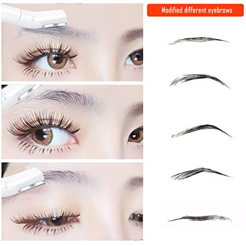 Augenbrauenrasierer, Augenbrauen Rasierklingen Shaper Gesichts Haar Entferner Trimmer Gesicht Rasierer Augenbrauen Rasier Dermaplaning Tool für Damen Gesichts und Karosserie, 3 Stück - Image 8