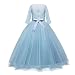 NNJXD, Niñas,reunión Muy concurrida, Bordado, Baile de graduación, Vestido, Princesa, Vestido de...