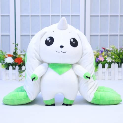 BATFLDEM Piyomon Plüschspielzeug, Figur von Anime, Digimon-Cartoon, weiches Plüsch, Spielzeug für Kinder, Geburtstagsgeschenk für Jungen und Mädchen von 30 cm Cover