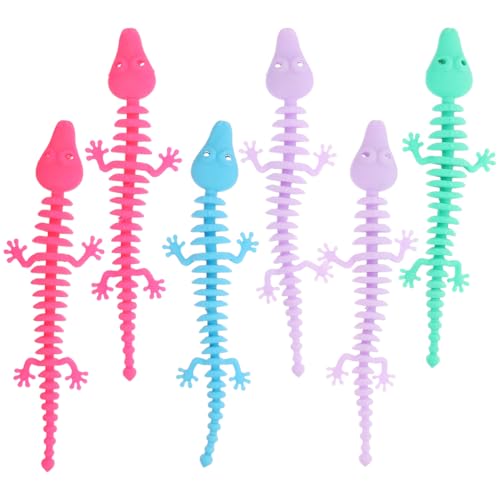 ibasenice 6pcs Animal Fossils Wristbands Silicone Dinosaur Wristbands Kids Bracelet Toys Animal Theme Wristband for Student Activity Party Supplies Crocodile