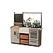 KidKraft 53411 Cuisine Enfant Farm to Table avec EZ Kraft Assembly™ avec Effets sonores et Lumineux, Jeu d'imitation incluant Accessoires