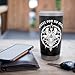 Gothic Occult Satanic Pentagram Leviathan Cross Baphomet Stainless Steel Insulated Tumbler