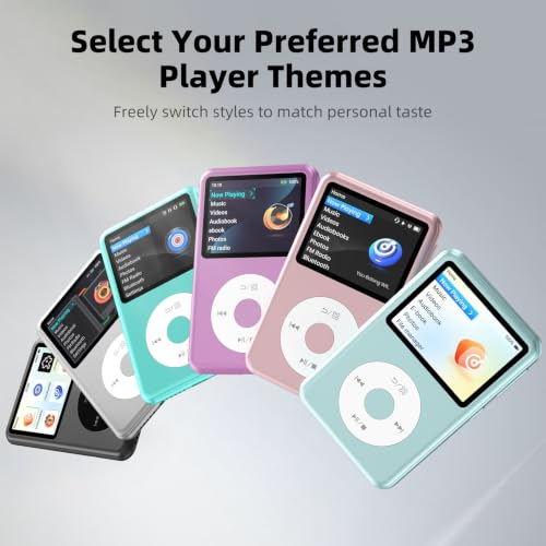 Image of Innioasis 64GB Mp3 Player with Bluetooth, Lossless DSD DAC FLAC Support, Y2 Classic Dedicated Music Player with Playlists, Nostalgia Design, Supports up to 2TB Black
