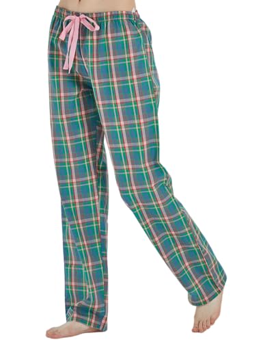 Image of CYZ Women's 100% Cotton Woven Poplin Sleep Pajama Pants