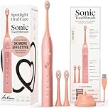 Spotlight Oral Care Sonic Electric Toothbrush - Made by Dentists | Removes 9× More Plaque Than A Manual Brush | Up to 70-Day Battery | Multi Award Winning | Premium Oral-Care Electric Toothbrush
