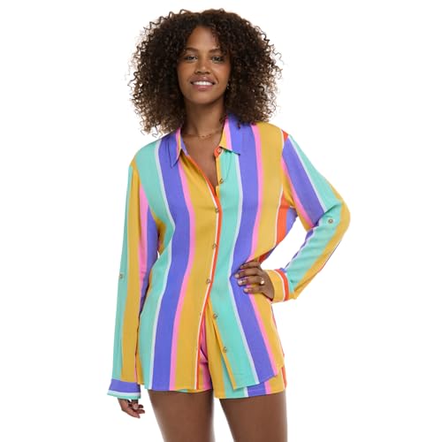 Chemise de plage Body Glove Ode vêtement boutonné en voile léger