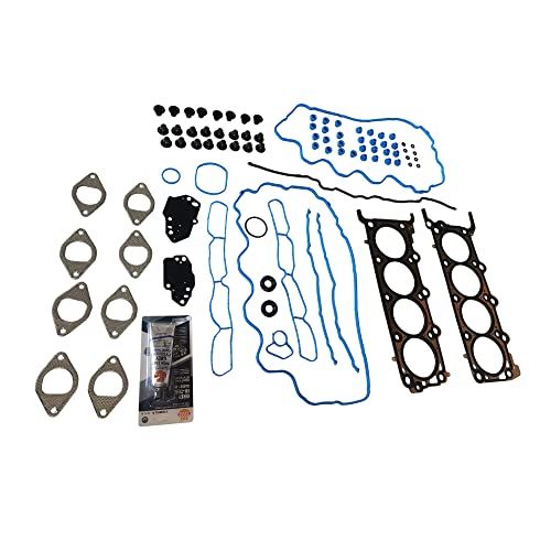 Image of Partsflow Engine Cylinder Head Gasket Set w /o Head Bolts For Ford Mustang 4.6L 281CID V8 SOHC (24 Valves) VIN.code inchH inch 2009-2010 OE#HS26308PT-2,T598331