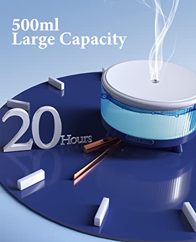 Diffusers For Essential Oils Large Room, 500Ml Aromatherapy Diffuser #TOP1