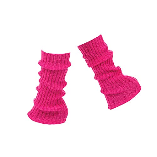 Bristol Novelty BA3312 Leg Warmer Neon Pink Women