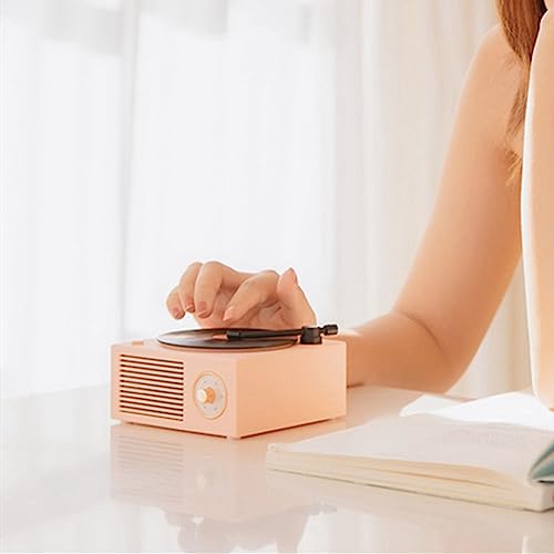 Hanabitx Enceinte tourne-disque vinyle V5.0 compatible Bluetooth – Style vintage – Vert - Les Beatles, Paul McCartney, John Lennon, RIngo Starr, George Harrison Hanabitx Enceinte tourne-disque vinyle V5.0 compatible Bluetooth - Style vintage - Vert – Image 6