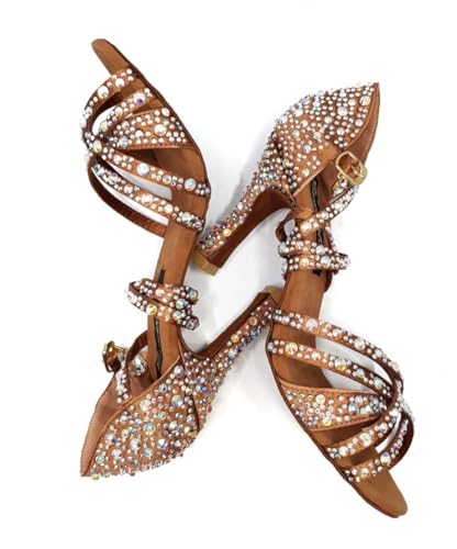 Esmaralda's Dance Shoes – Sapatos de dança femininos latinos salsa – sapatos de personagem – sapato