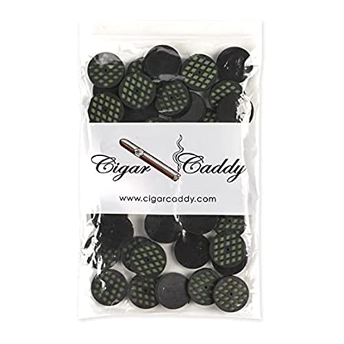 Cigar Caddy Mini Round Foam Disk Humidifier