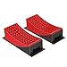 Produktbild XPOtool Auffahrkeile Wohnmobil 10cm 13,6t Auffahrkeile Set mit 2 Rundkeilen, 2 Unterlegkeilen, 1 Gummimatte, 1 Wasserwaage für Wohnmobil und Wohnwagen