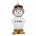 The Lakeside Collection Kurt Adler U.S. Marine Corps Snowman Christmas Ornament United States Military USMC New