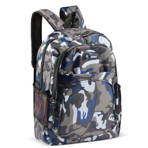 Wffeila Mochila para ordenador portátil, color negro, gran mochila para negocios, impermeable, antirrobo, para viajes, universidad, niños, impermeable, grande, 48 cm, Pesimista, Talla única