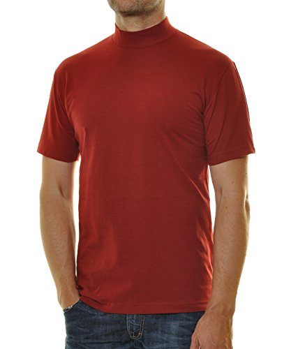 Preisvergleich Produktbild Ragman Herren Stehkragenshirt Kurzarm XL, Weinrot-061