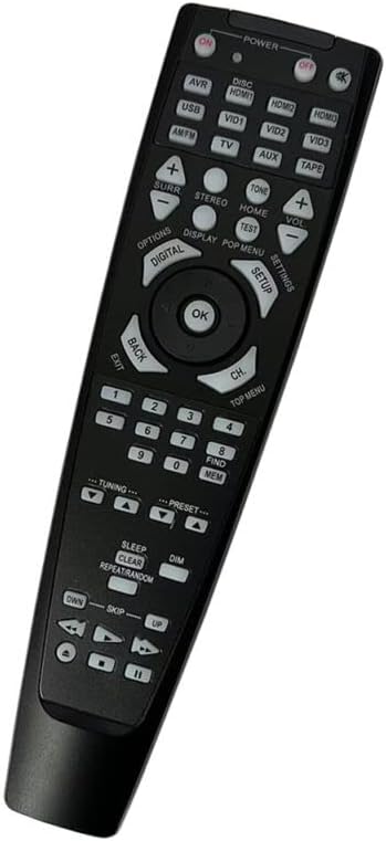 Replacement Remote Control Replace for TV/Audio/Projector for AVR700 CARTAV1600120 for Harman Kardon AV Receiver AVR70 AVR70C