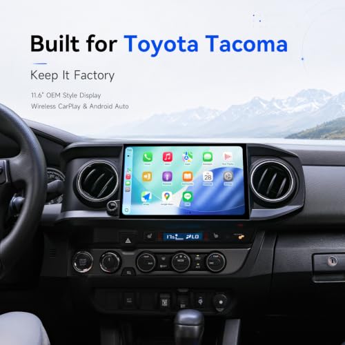 Dasaita 11.6" Head Unit for Toyota Tacoma 2016-2023, Snapdragon 665 Stereo - image 2