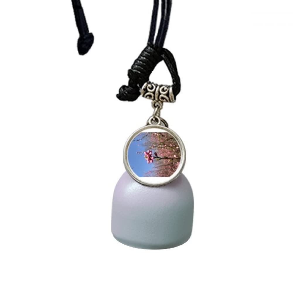 Pendentif de voiture bourgeons de fleurs printanières pour rétroviseur