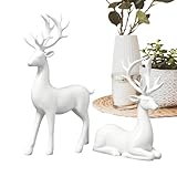 Regalo perfetto: le decorazioni con renne offrono un'alternativa perfetta per la famiglia o gli amici, amplificando la gioia delle feste natalizie infondendo alle case un'atmosfera calda e celebrativa