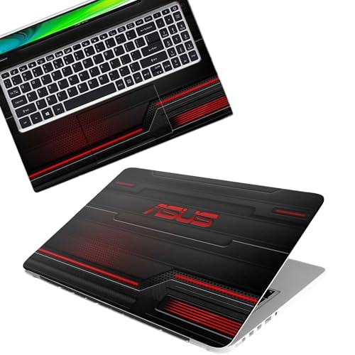 Image of DSGN 158 Full Body Laptop Skin Bubble-Free| Laminated| Removable| HD Quality Sticker for Laptops Upto 15.6 Inches Compatible with Asus