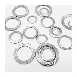 Manoud M8 Edelstahl Sicherungsscheiben 50 Stück